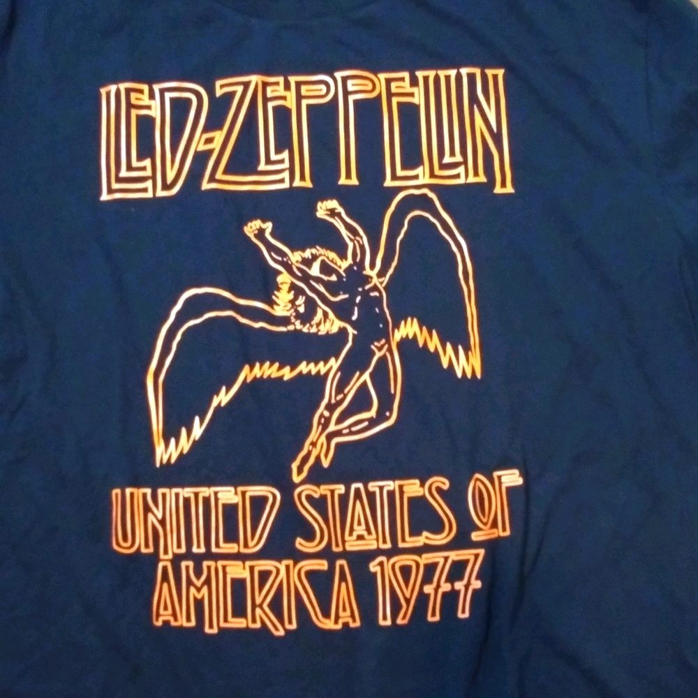 LED ZEPPELIN 1970's Retro band tee t-shirt XXL NEW - Picture 2 of 5